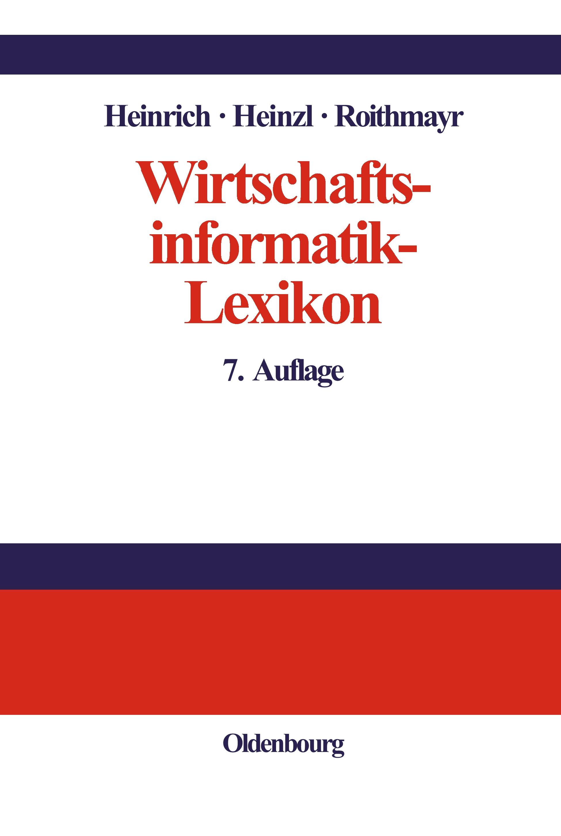 Vorderes Coverbild Wirtschaftsinformatik-Lexikon