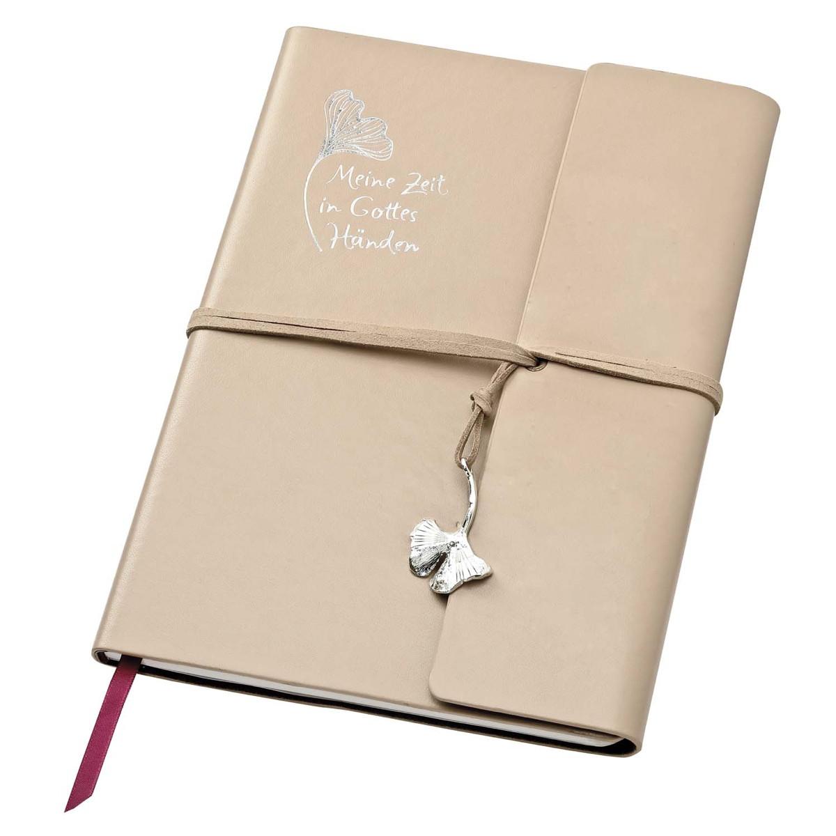 Beispielinhalt (Bild) Meine Zeit in Gottes Händen - Motiv Ginko