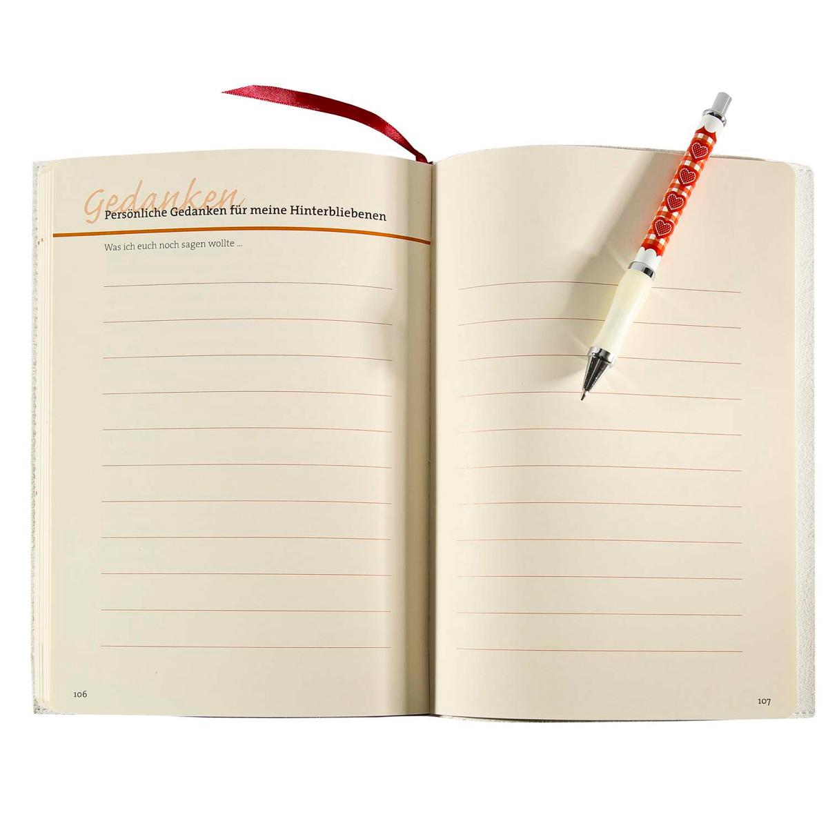 Beispielinhalt (Bild) Meine Zeit in Gottes Händen - Motiv Ginko