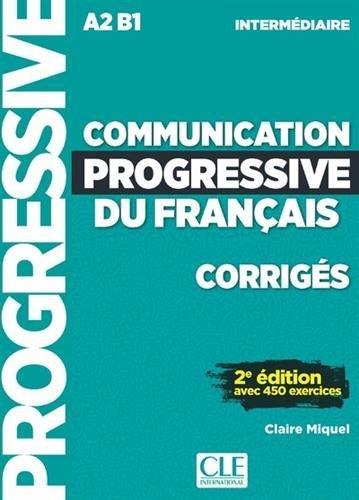 Vorderes Coverbild Communication progressive du francais: Niveau intermediaire (A2/B1) - Corriges