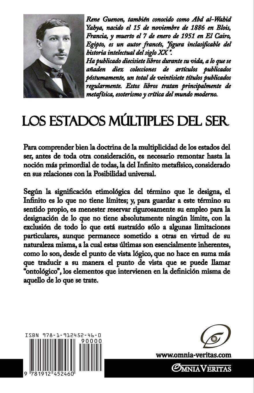 Rückseitencover Los Estados Múltiples del Ser