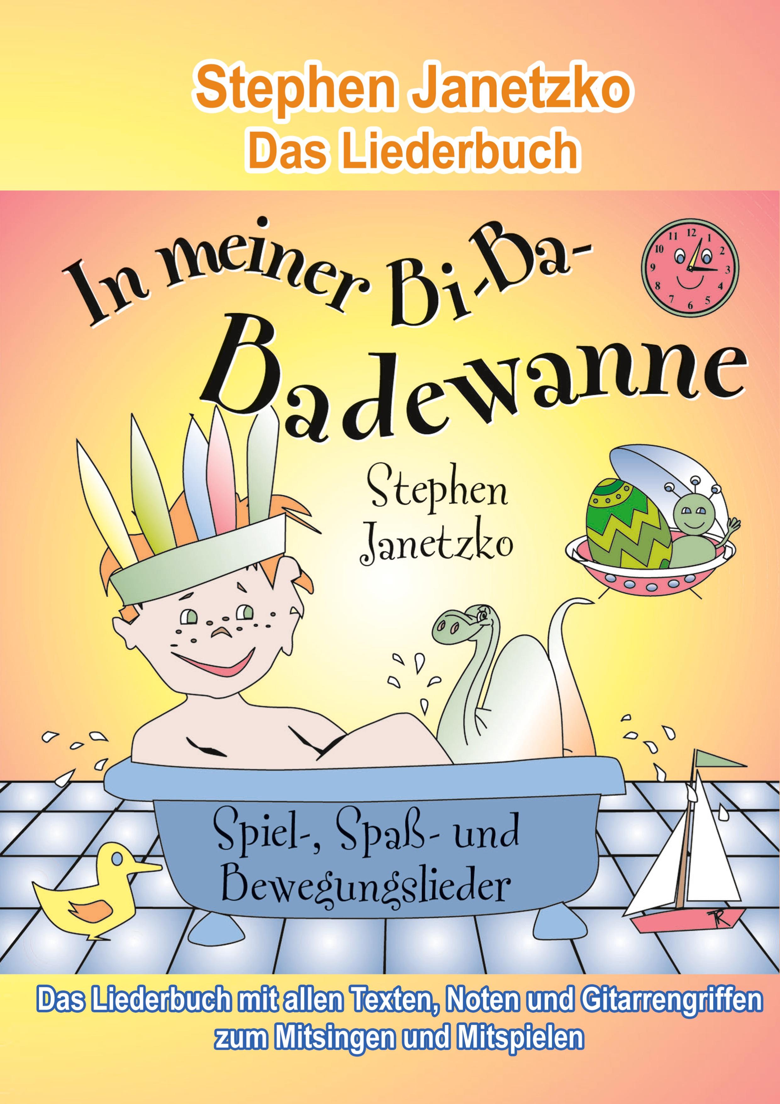 Vorderes Coverbild In meiner Bi-Ba-Badewanne - 20 Spiel-, Spaß- und Bewegungslieder für fröhliche Kinder
