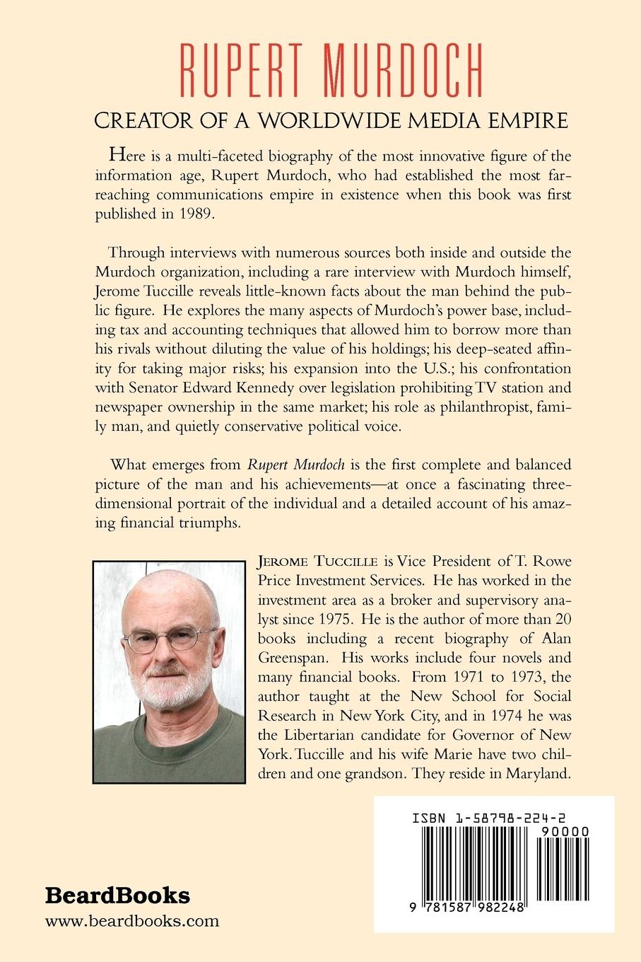 Rückseitencover Rupert Murdoch