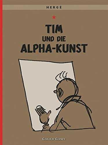 Vorderes Coverbild Tim und Struppi 24. Tim und die Alpha-Kunst