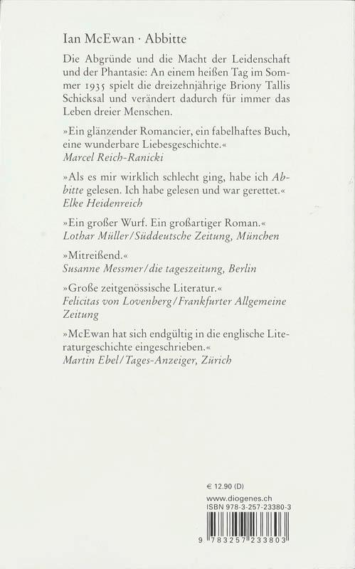 Rückseitencover Abbitte