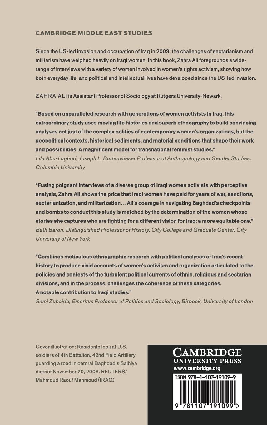 Rückseitencover Women and Gender in Iraq