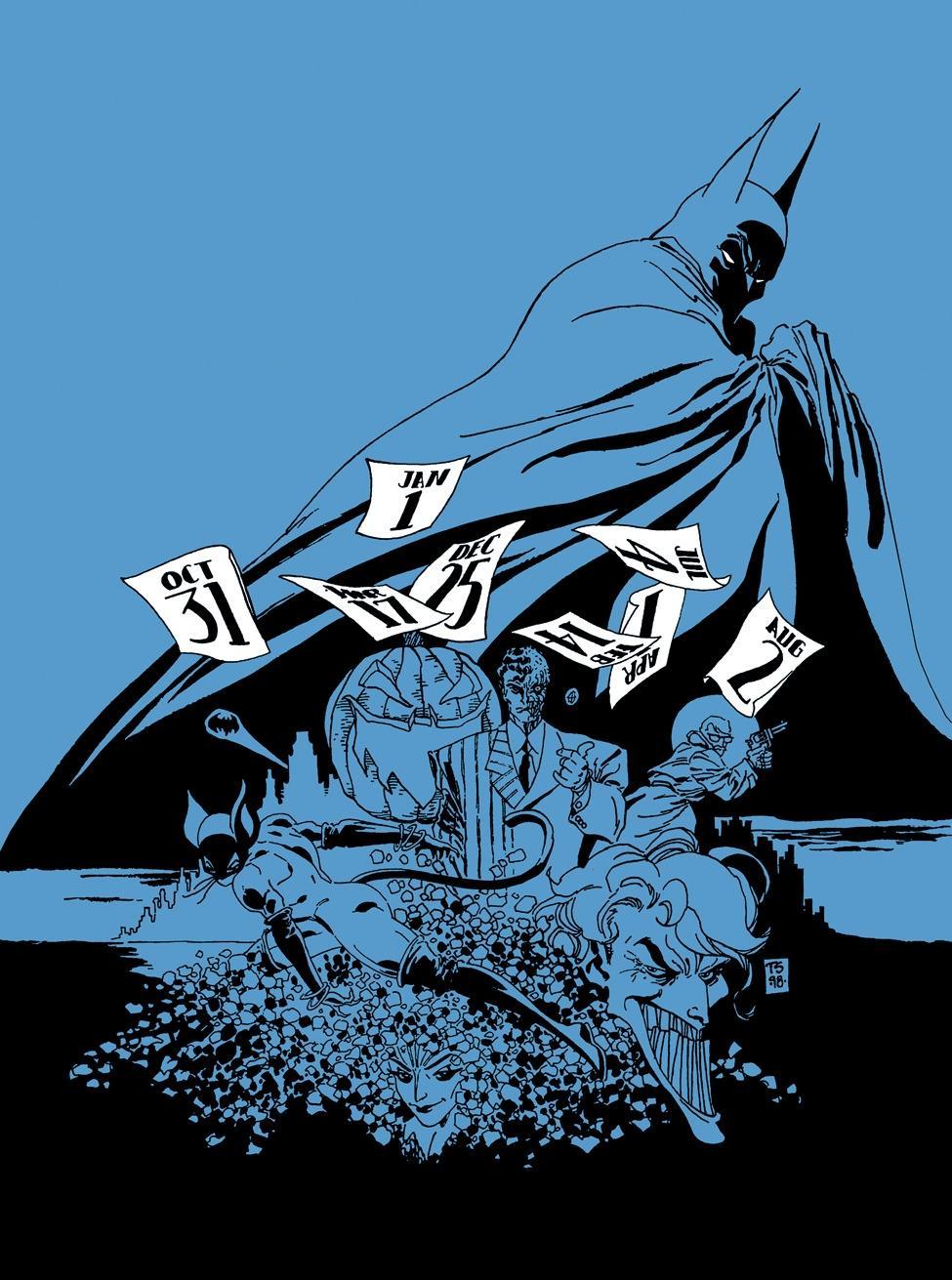 Vorderes Coverbild Batman by Jeph Loeb & Tim Sale Omnibus