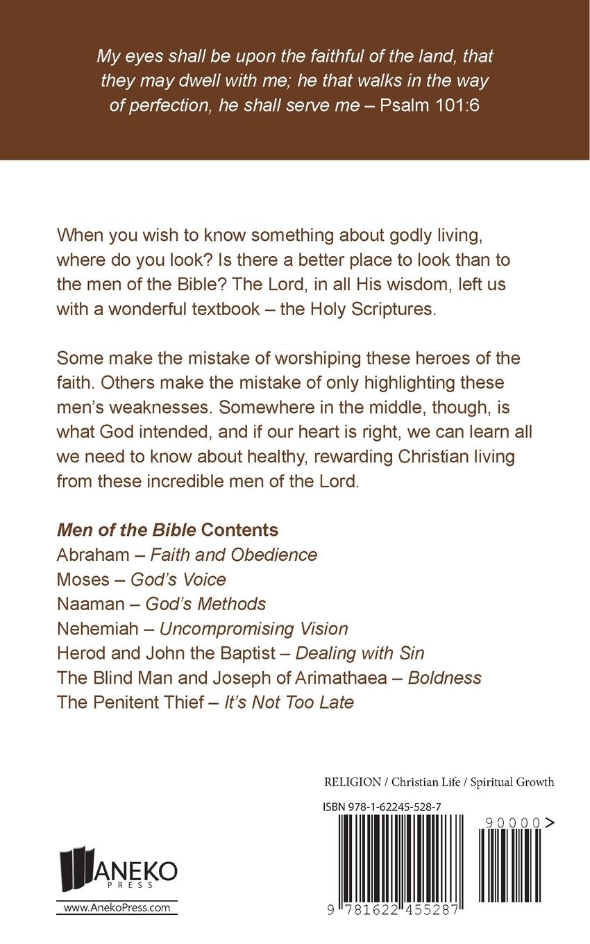 Rückseitencover Men of the Bible (Annotated, Updated)