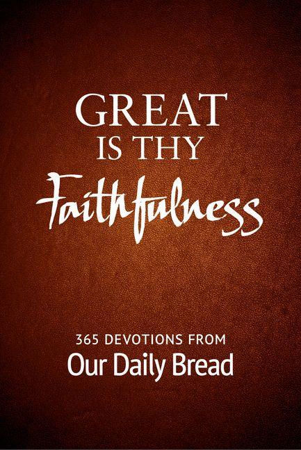 Vorderes Coverbild Great Is Thy Faithfulness