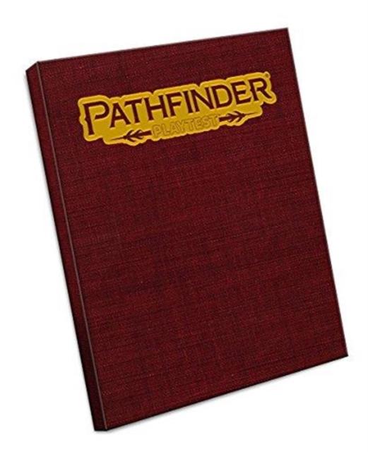 Vorderes Coverbild Pathfinder Playtest Rulebook Deluxe Hardcover