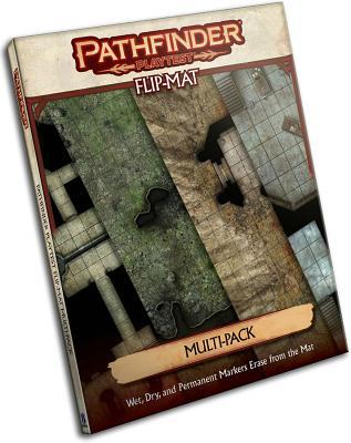 Vorderes Coverbild Pathfinder Playtest Flip-Mat Multi-Pack