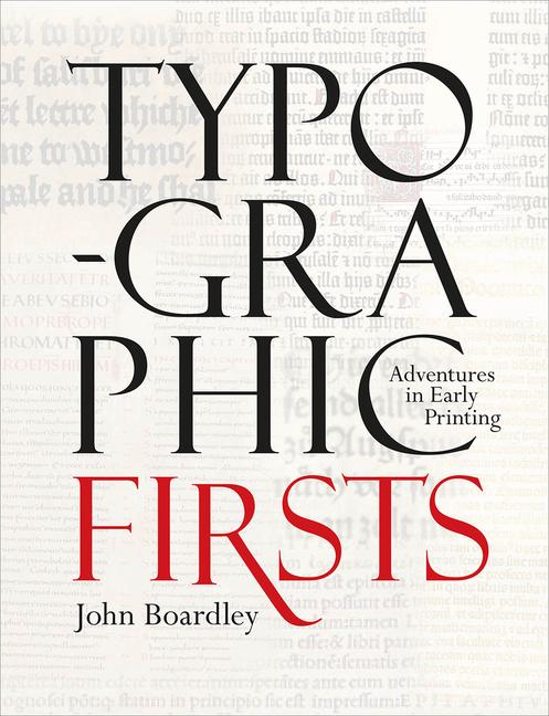 Vorderes Coverbild Typographic Firsts