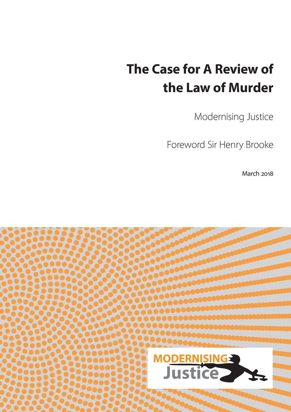 Vorderes Coverbild The Case for A Review of the Law of Murder