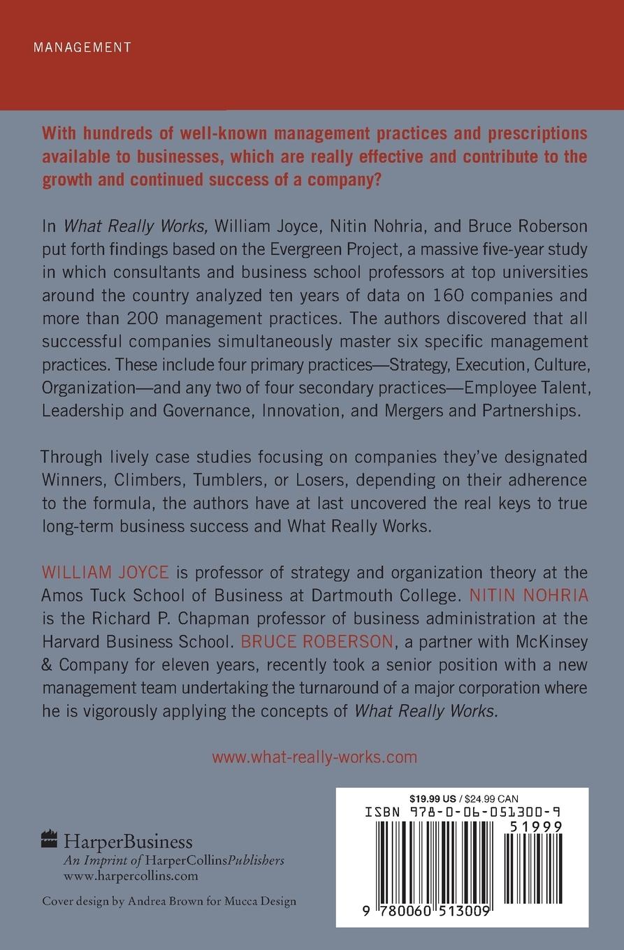 Rückseitencover What Really Works