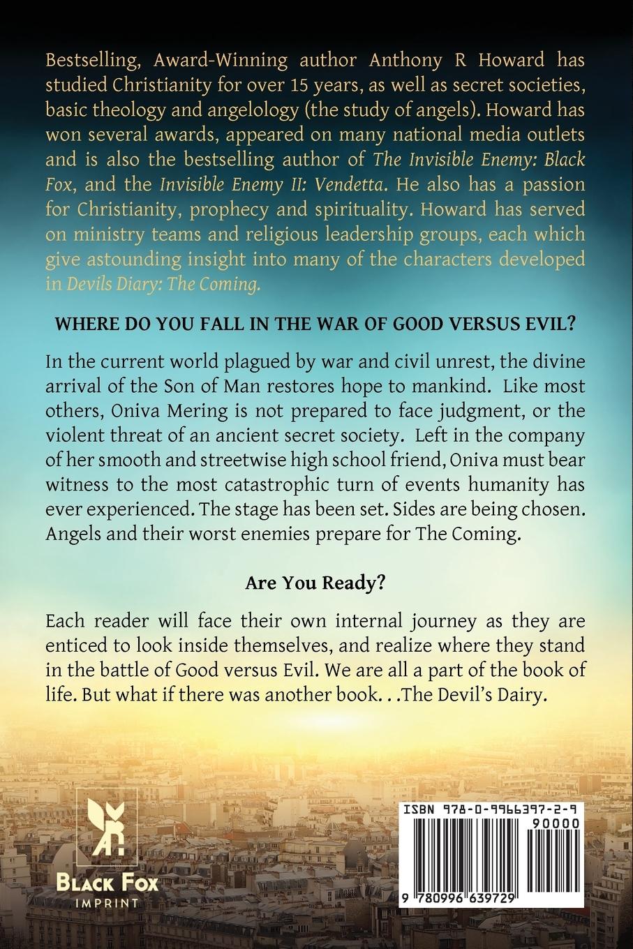 Rückseitencover Devil's Diary