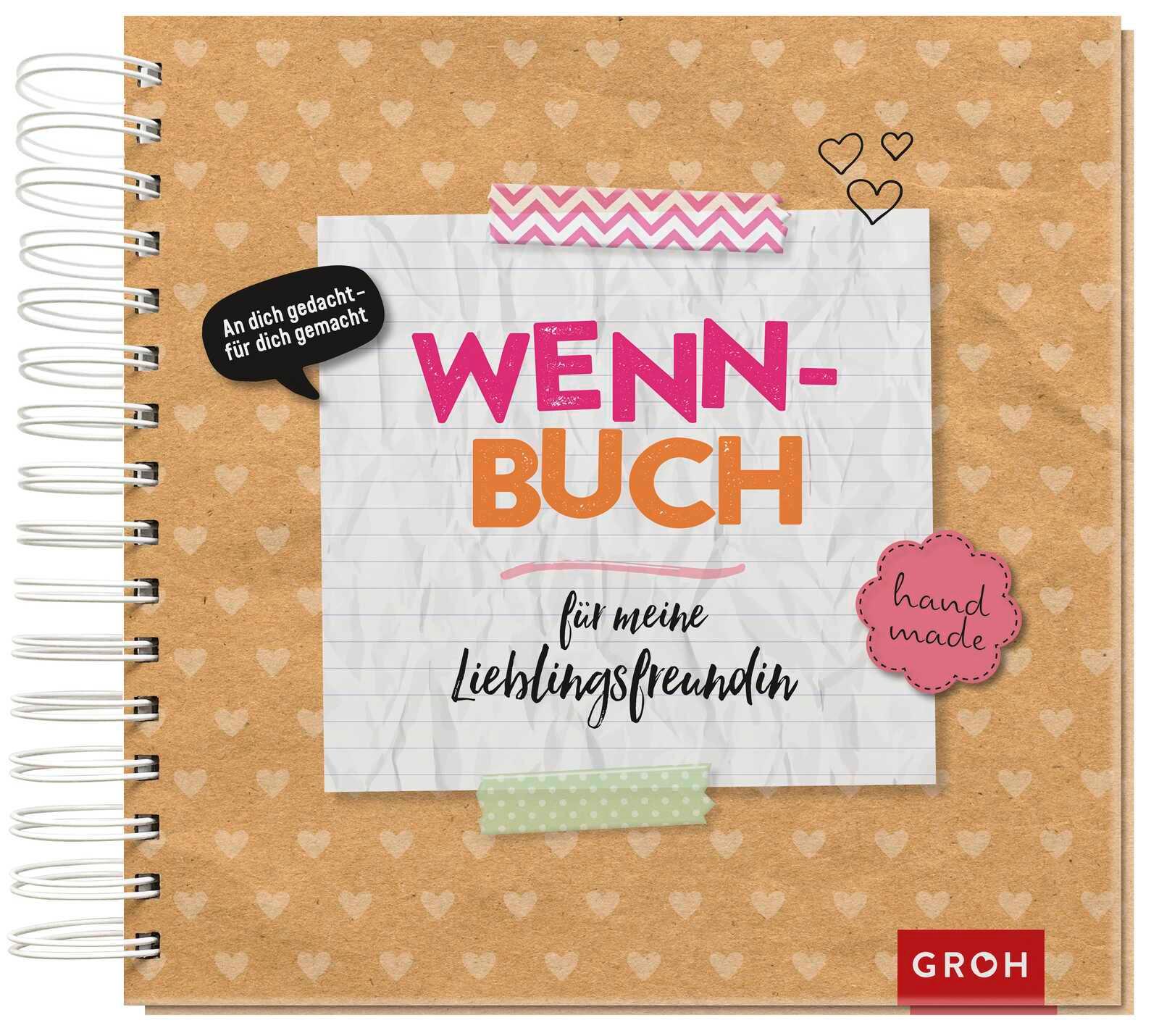 Vorderes Coverbild Wenn-Buch für meine Lieblingsfreundin