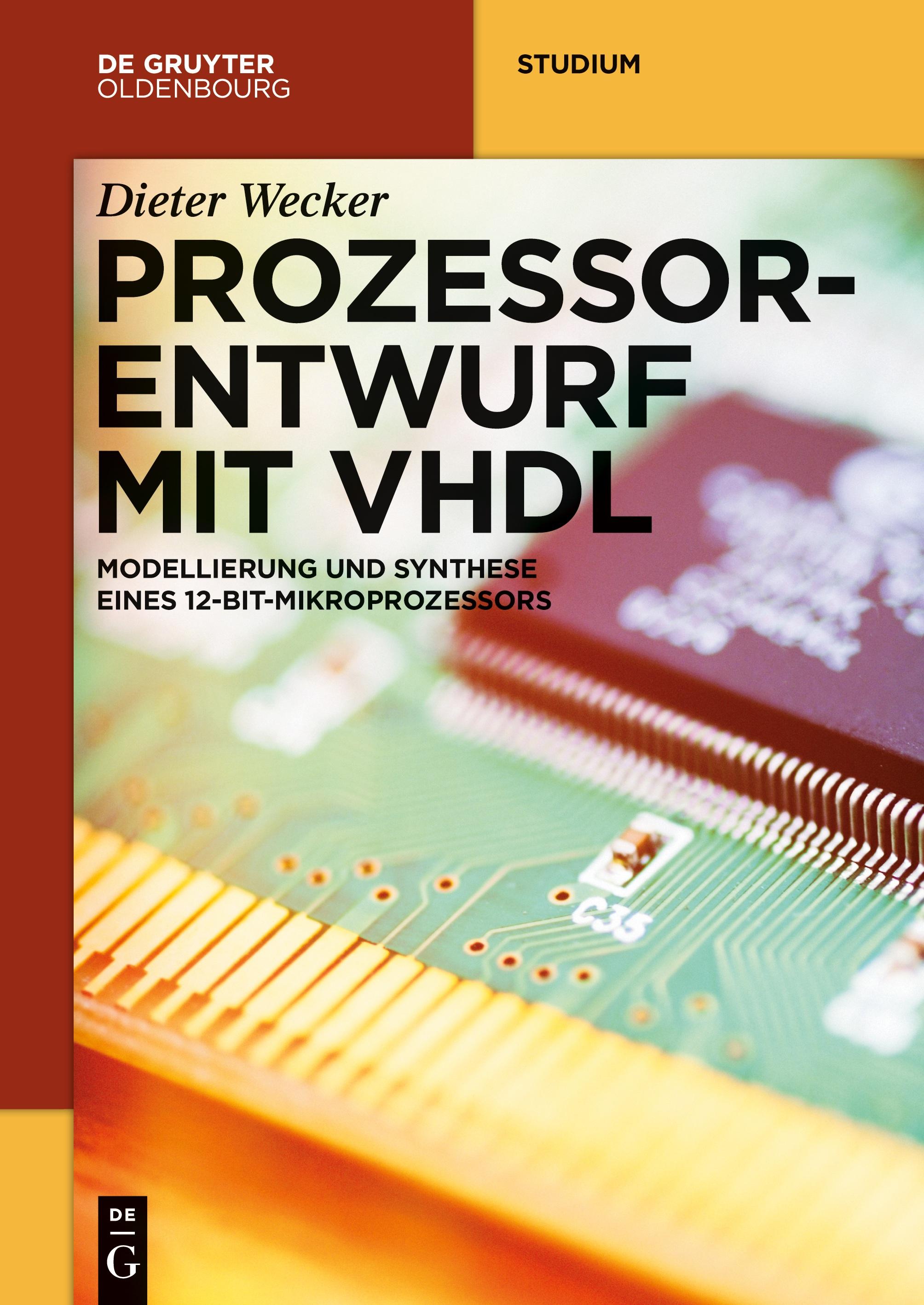 Vorderes Coverbild Prozessorentwurf mit VHDL