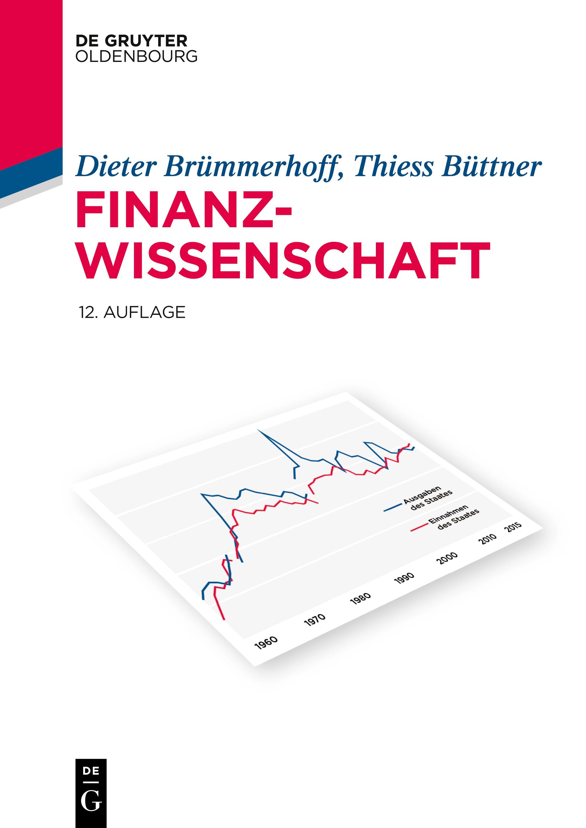 Vorderes Coverbild Finanzwissenschaft
