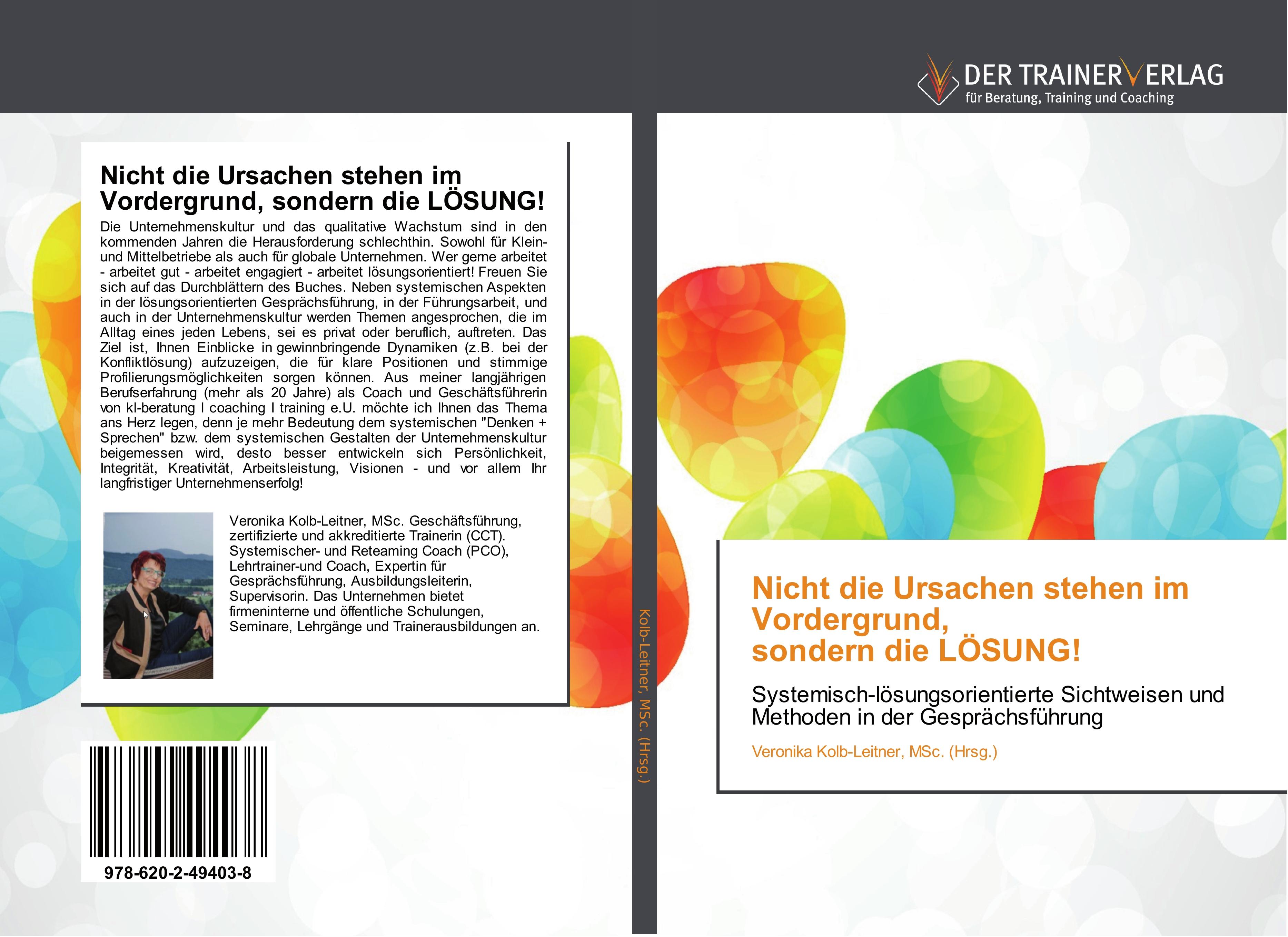 Vorderes Coverbild Nicht die Ursachen stehen im Vordergrund, sondern die LÖSUNG!