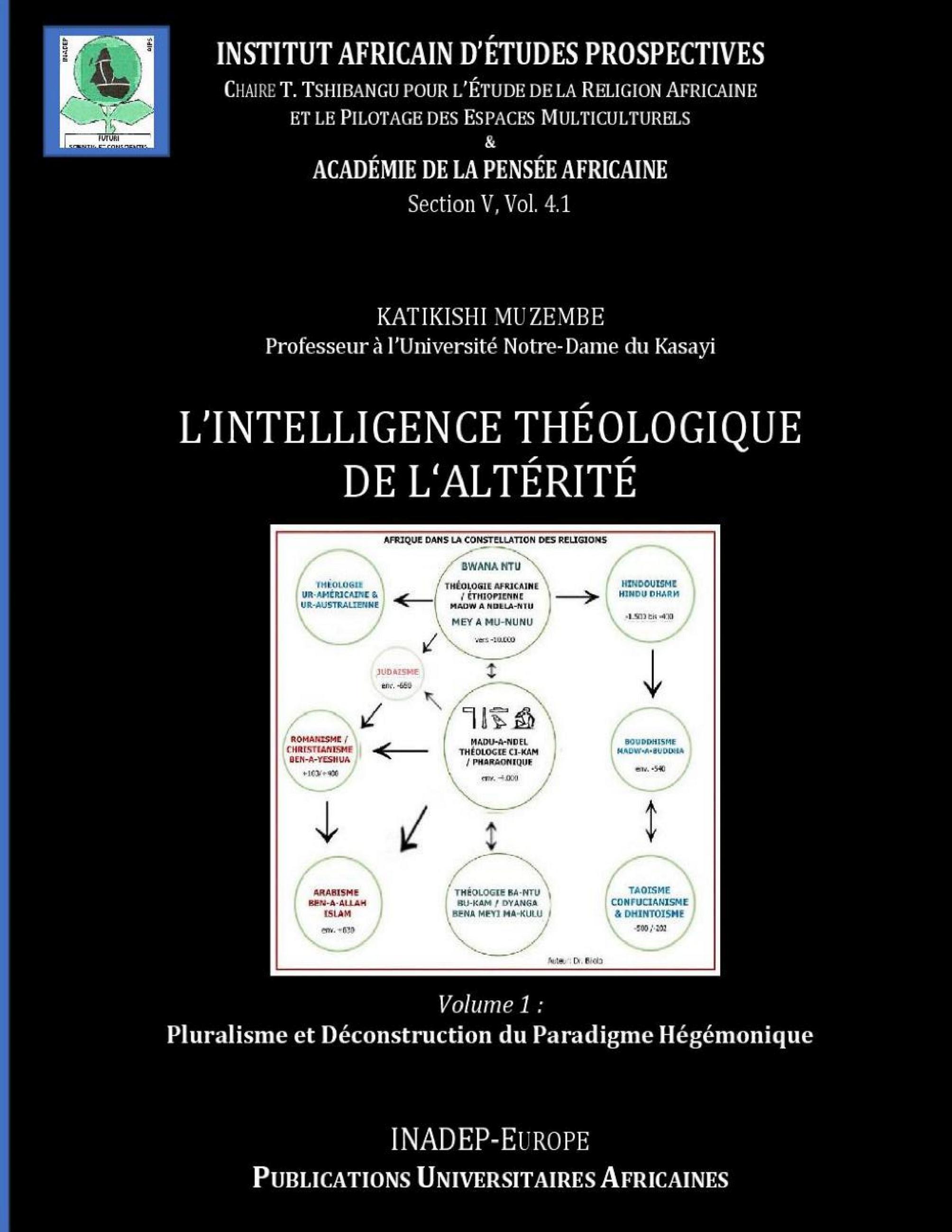 Vorderes Coverbild Intelligence Théologique de l 'Altérité