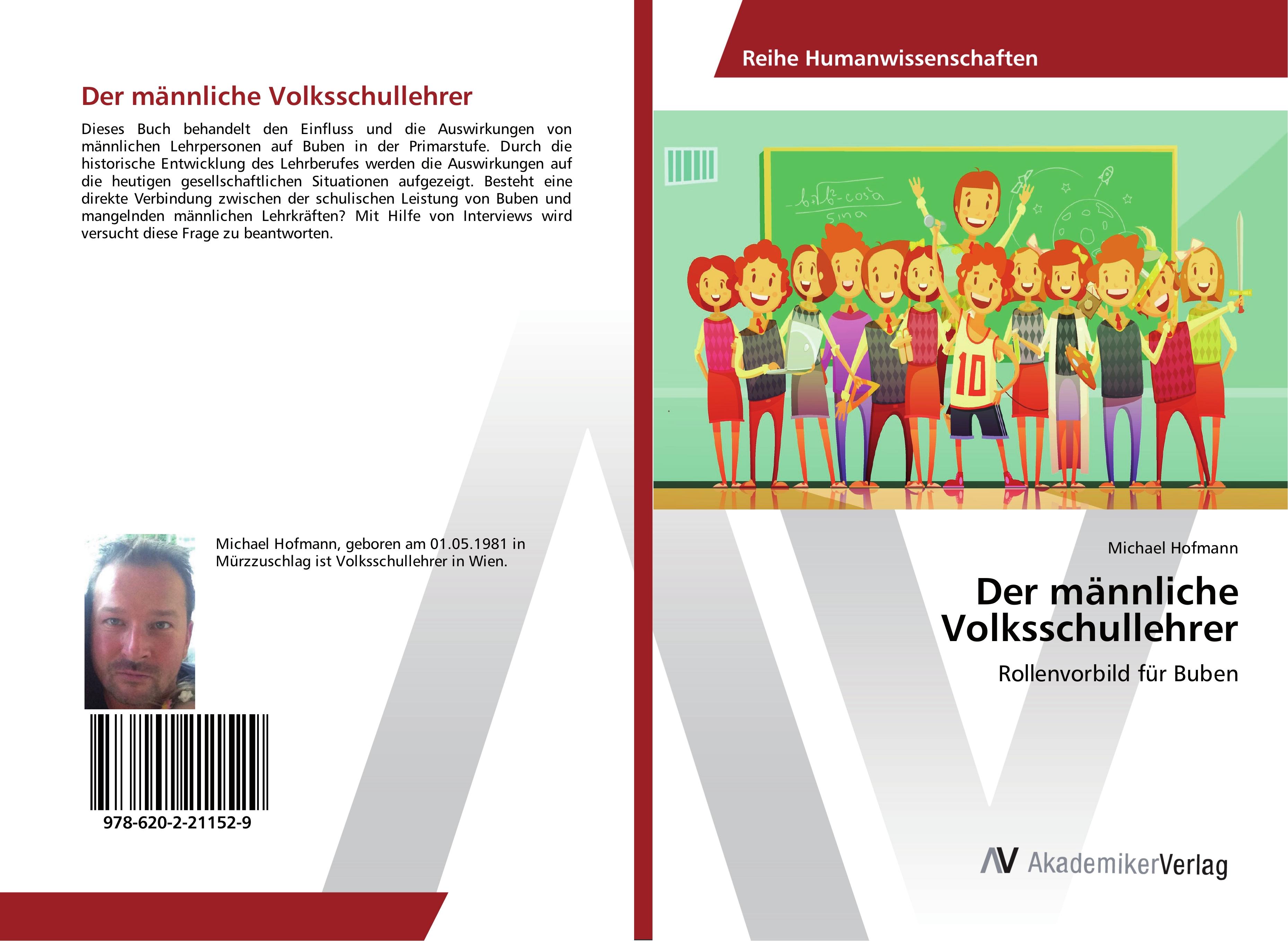 Vorderes Coverbild Der männliche Volksschullehrer