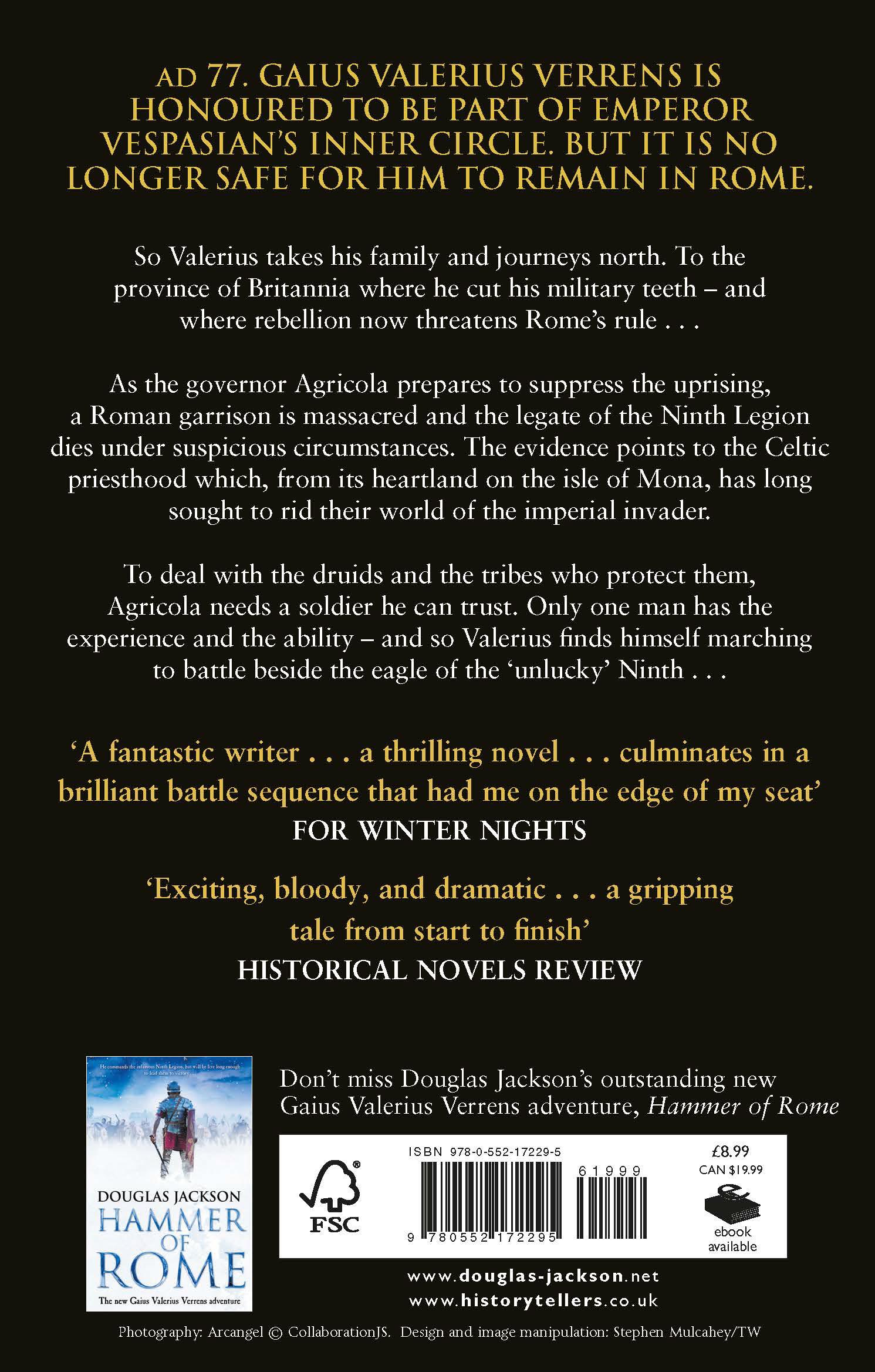 Rückseitencover Glory of Rome