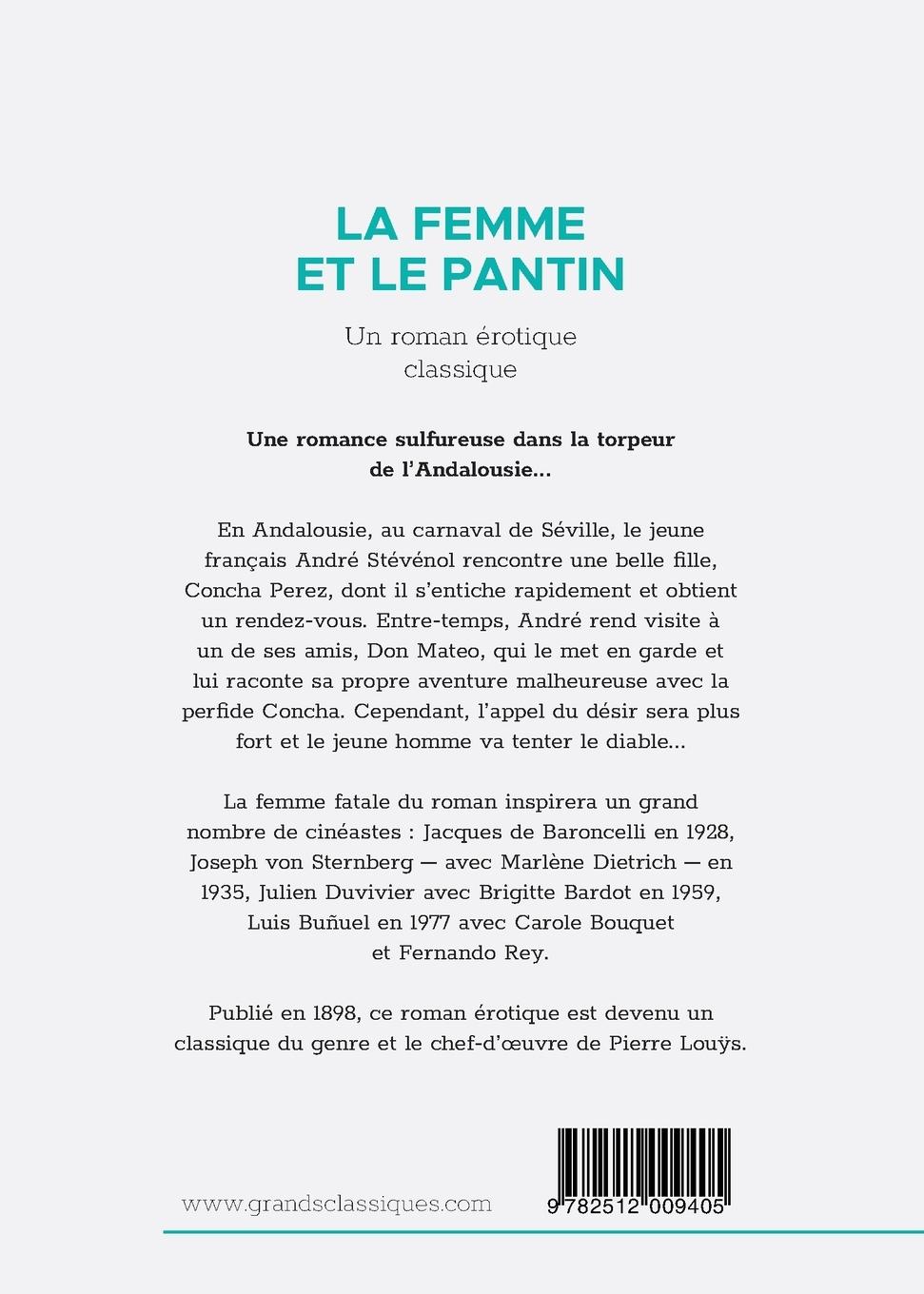 Rückseitencover La Femme et le pantin
