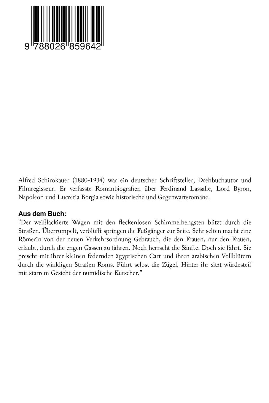 Rückseitencover Kleopatra