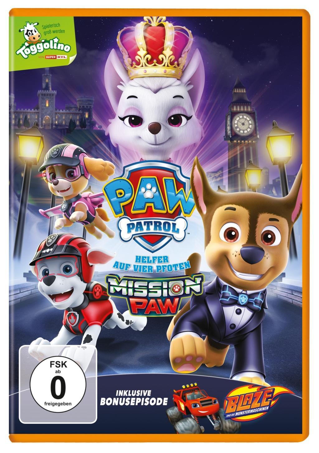 Vorderes Coverbild Paw Patrol: Mission Paw