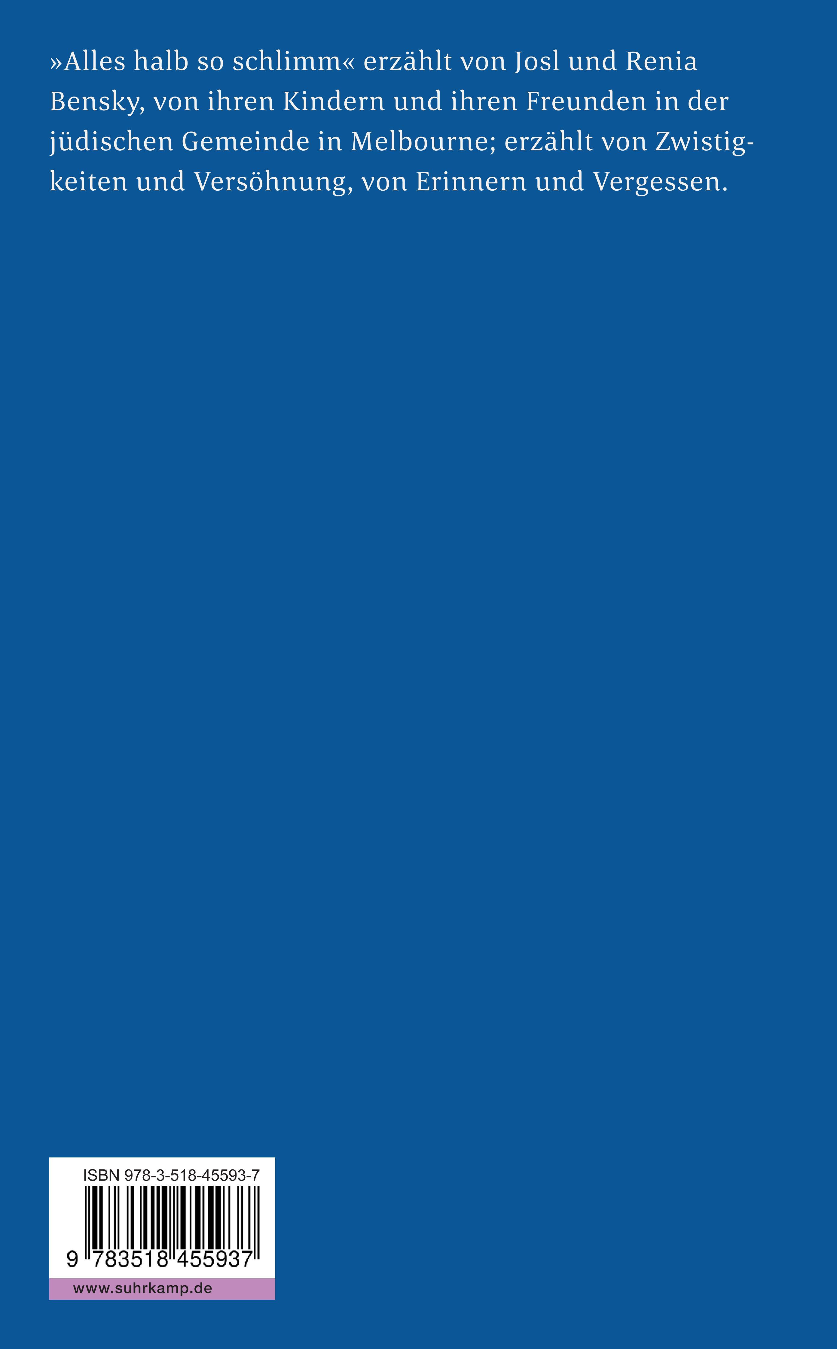 Rückseitencover Alles halb so schlimm!