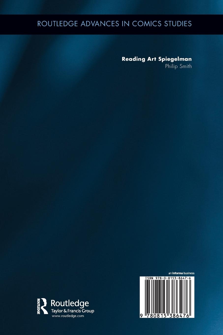 Rückseitencover Reading Art Spiegelman