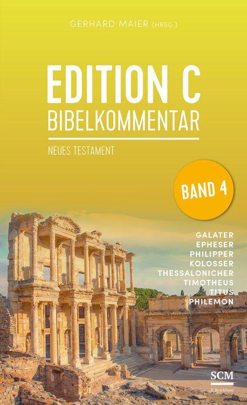 Beispielinhalt (Bild) Edition C Bibelkommentar, Neues Testament, Gesamtausgabe im Schuber