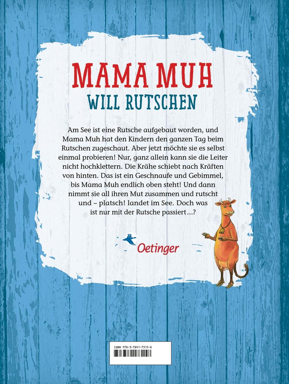 Rückseitencover Mama Muh will rutschen