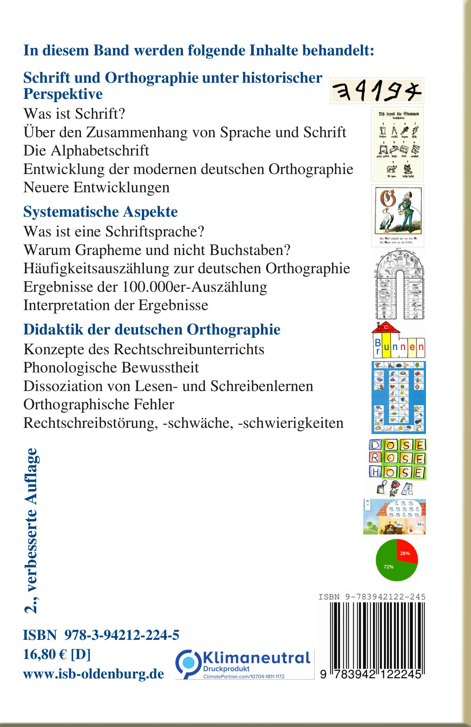 Rückseitencover Deutsche Orthographie