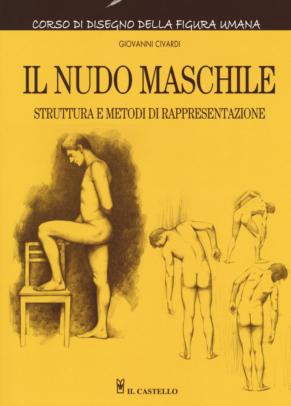 Vorderes Coverbild Il nudo maschile. Struttura e metodi di rappresentazione. Corso di disegno della figura umana