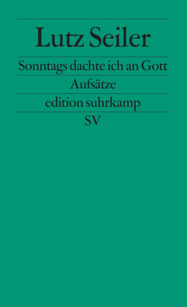 Vorderes Coverbild Sonntags dachte ich an Gott