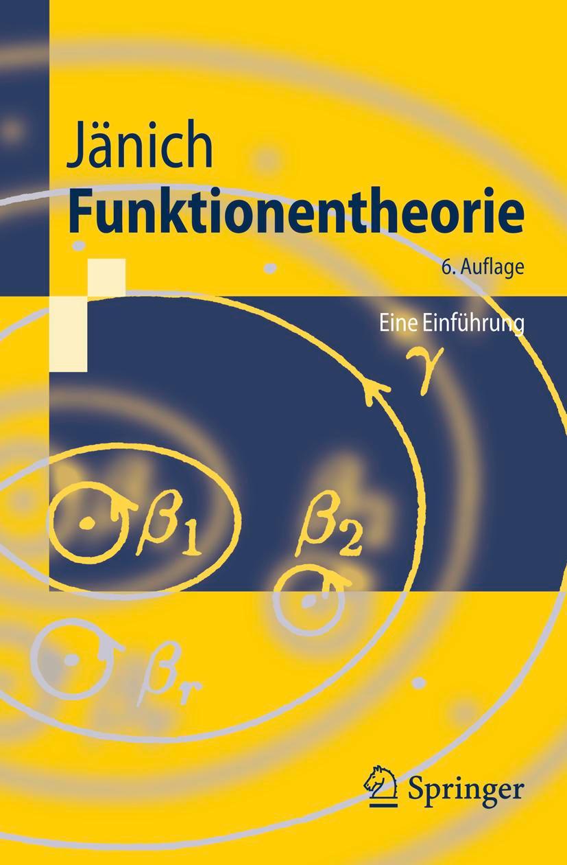 Vorderes Coverbild Funktionentheorie