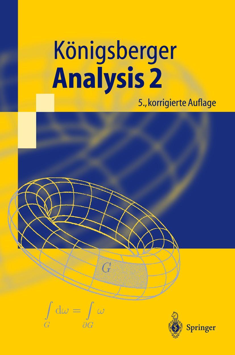 Vorderes Coverbild Analysis 2