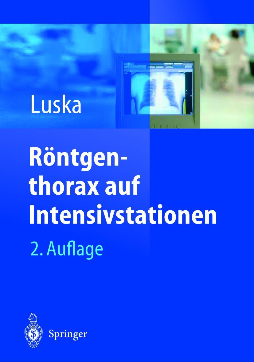 Vorderes Coverbild Röntgenthorax auf Intensivstationen