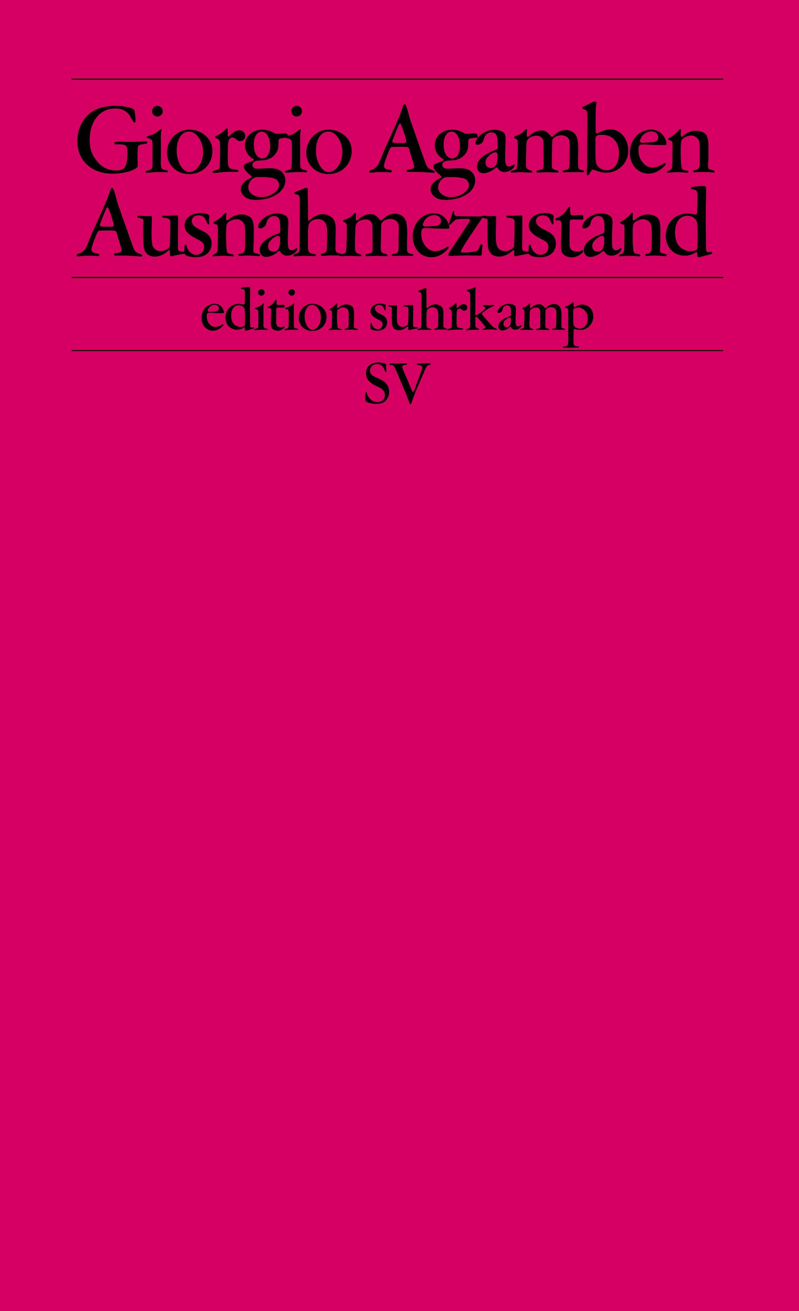 Vorderes Coverbild Ausnahmezustand
