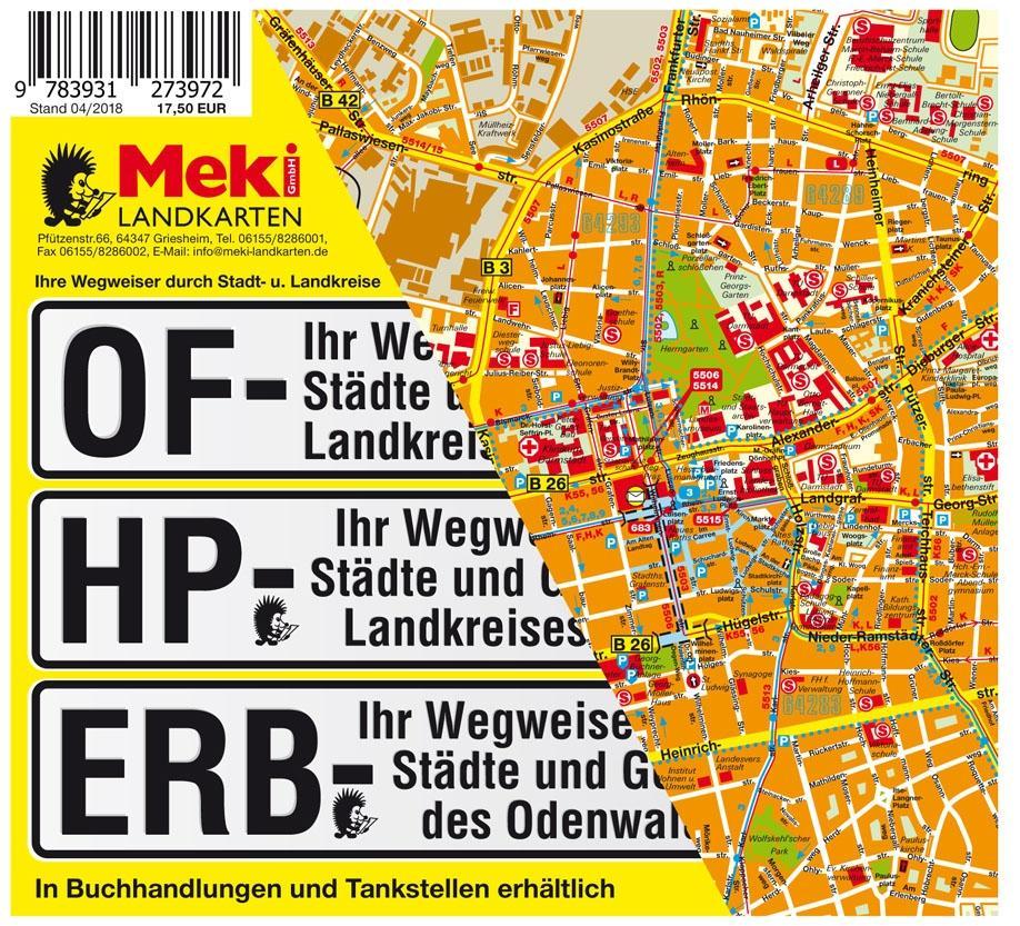 Beispielinhalt (Bild) Städteatlas Landkreis Darmstadt-Dieburg und Landkreis Groß-Gerau  1:13 000