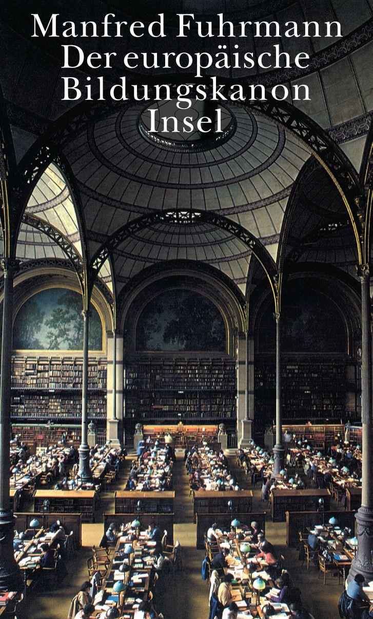 Vorderes Coverbild Der europäische Bildungskanon