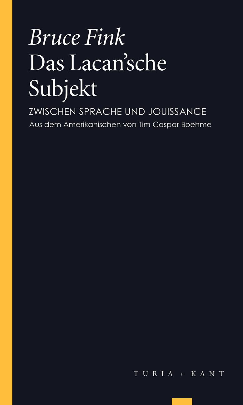 Vorderes Coverbild Das Lacan'sche Subjekt