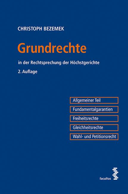 Vorderes Coverbild Grundrechte