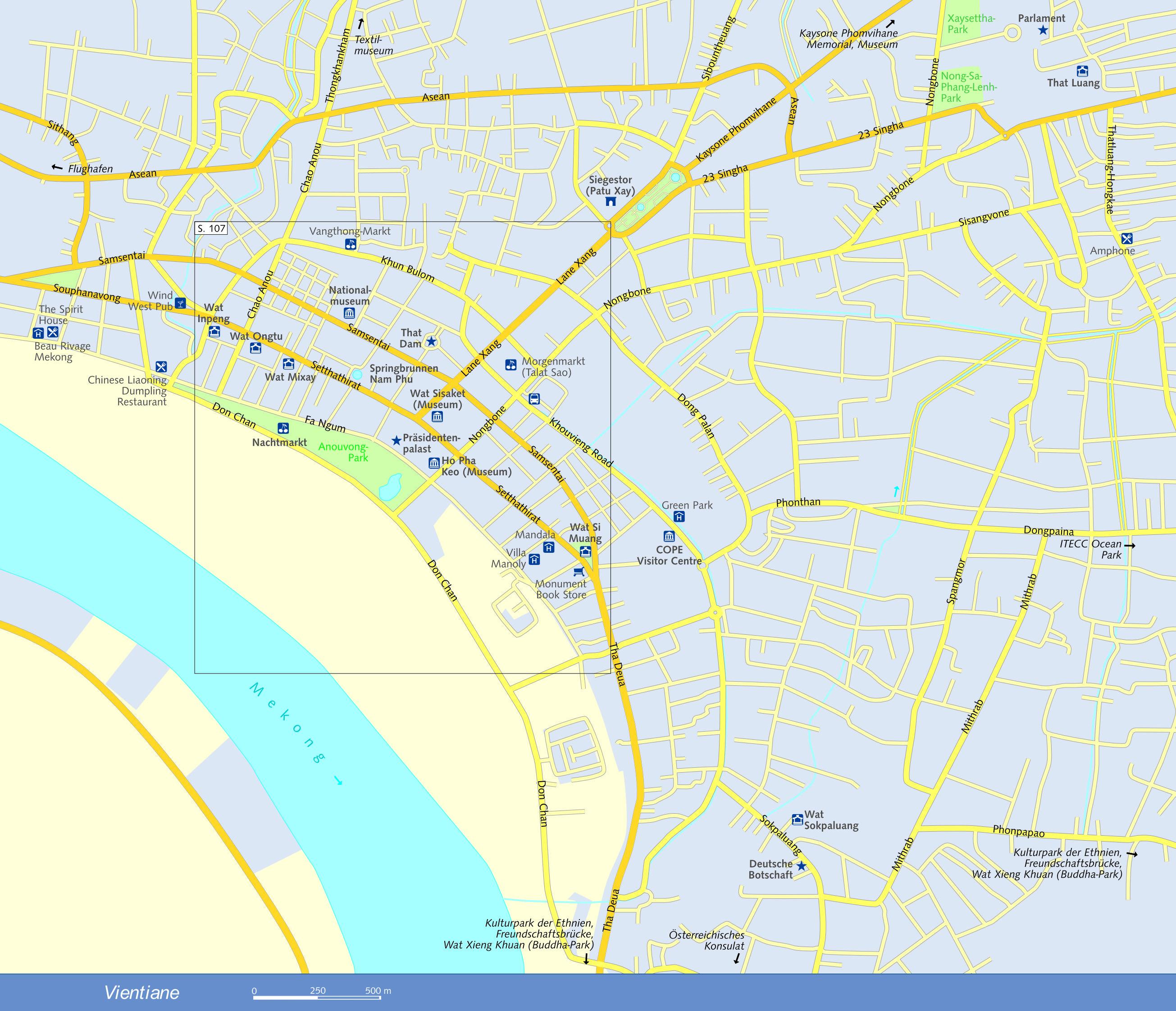Beispielinhalt (Bild) Reiseführer Laos