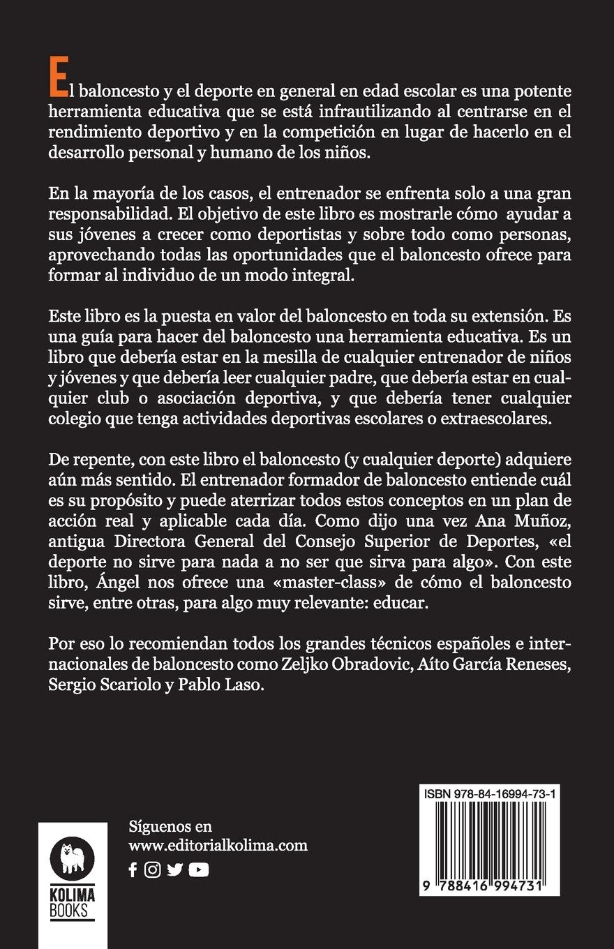 Rückseitencover Baloncesto para educar