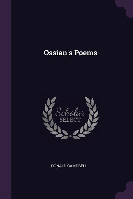 Vorderes Coverbild Ossian's Poems