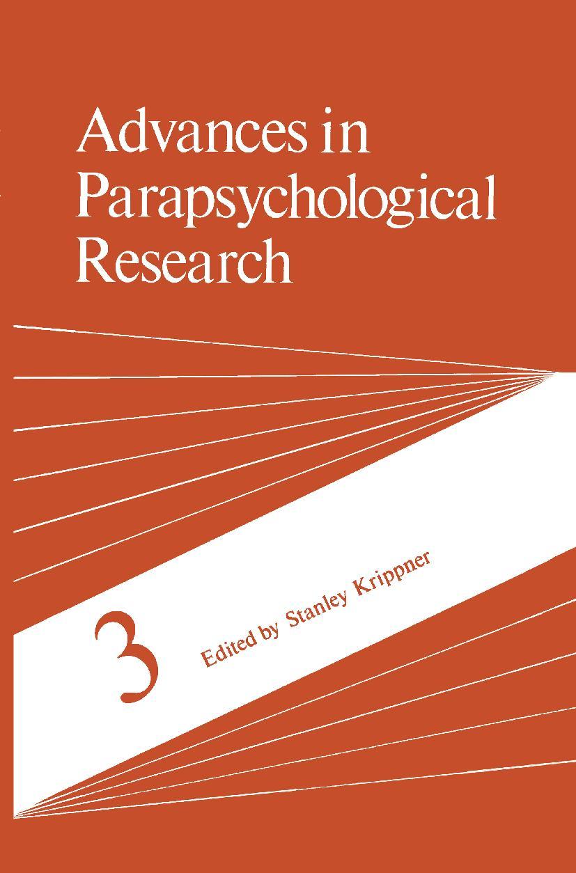 Vorderes Coverbild Advances in Parapsychological Research