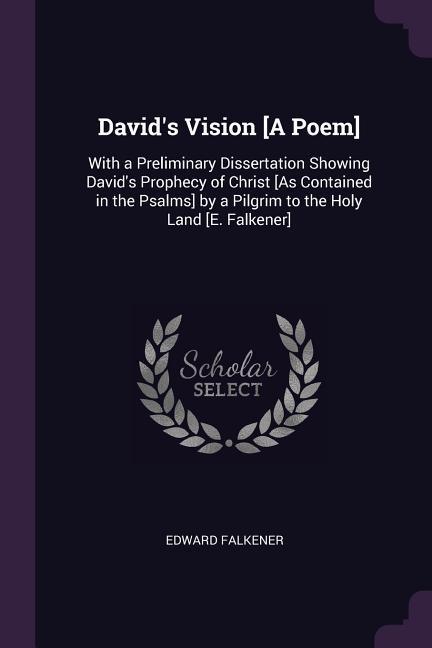 Vorderes Coverbild David's Vision [A Poem]