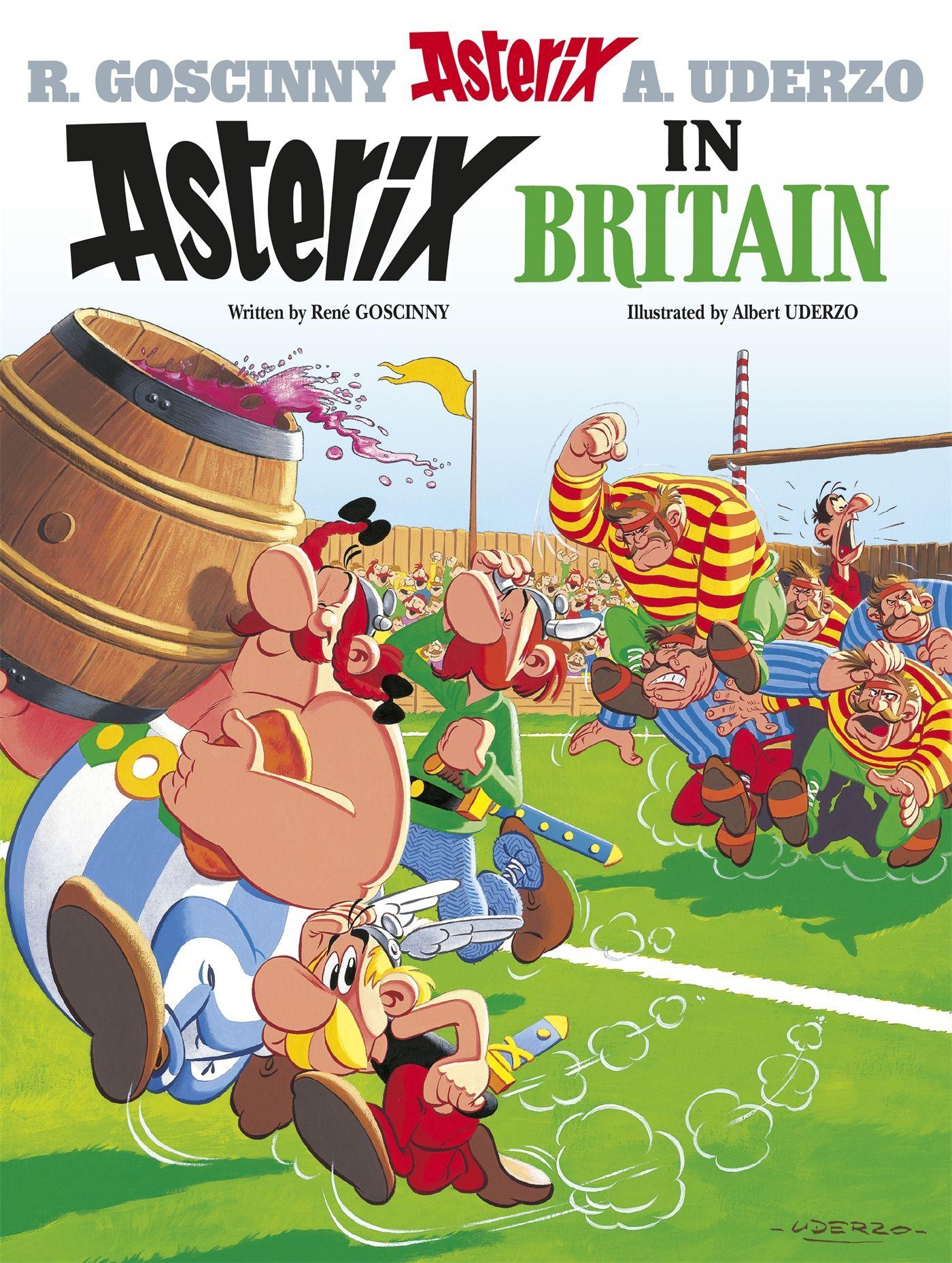 Vorderes Coverbild Asterix in Britain
